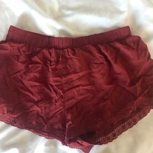 Red Cloth Shorts